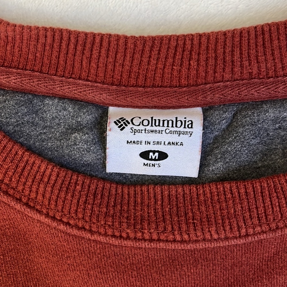 Columbia Men’s Pullover Sweatshirt Size Medium - Picture 3 of 5